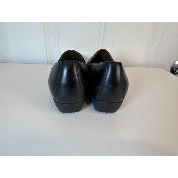 Dansko Farah Women's Loafers Black Leather Size 37 - Picture 8 of 9